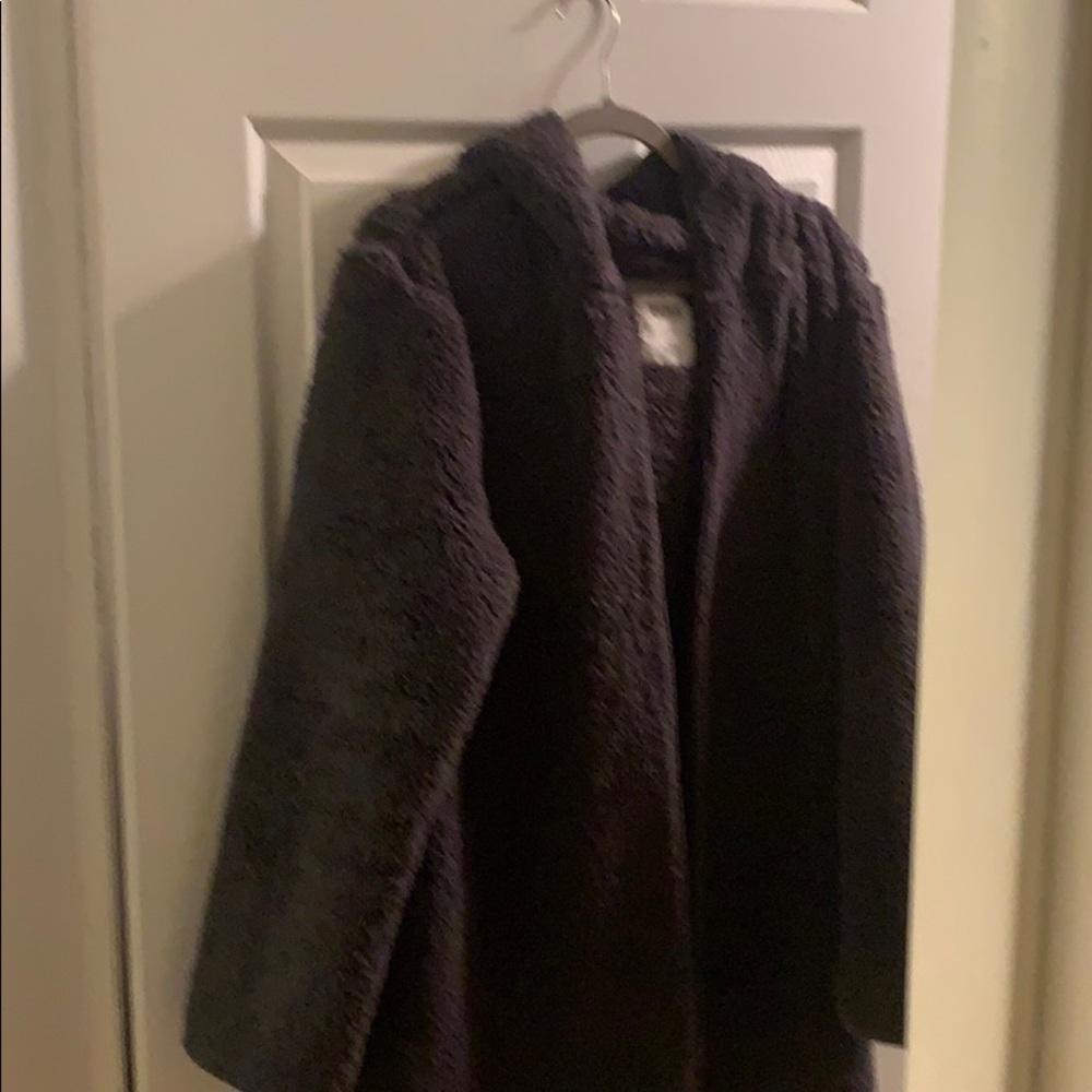 Pink teddy coat